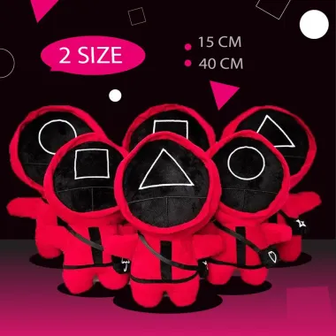 Gấu Bông Squid Game Siêu Cute Giá Sốc Chỉ 96600đ - Size Lớn Mềm Mịn 4