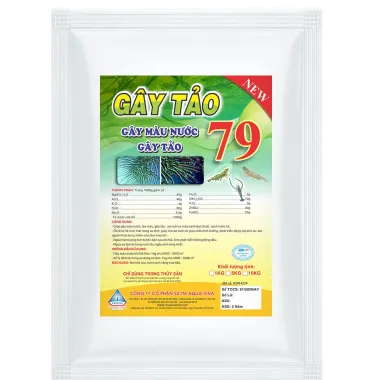 Gây Tảo 79 Bao 10kg - Tạo Mồi Nhanh 24h, Ổn Định pH, Xử Lý Rong Rêu