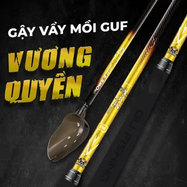 Gậy Vẩy Mồi GUF Vương Quyền - Mồi Câu Xa Dễ Dàng, Giá Chỉ 139.900đ 3