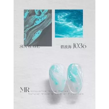 Gel lẻ loang bọt biển, sóng biển Mr Nail hàng chính hãng 4