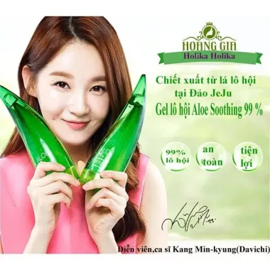 Gel Lô Hội Holika Holika 99% Dưỡng Ẩm Làm Mịn Da Chỉ 73700đ Cao Cấp