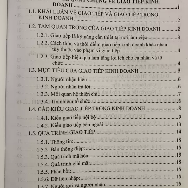 Hình ảnh sản phẩm Giáo Trình Giao Tiếp Kinh Doanh ( GS. TS. Hà Nam Khánh Giao - Tái Bản 2022)