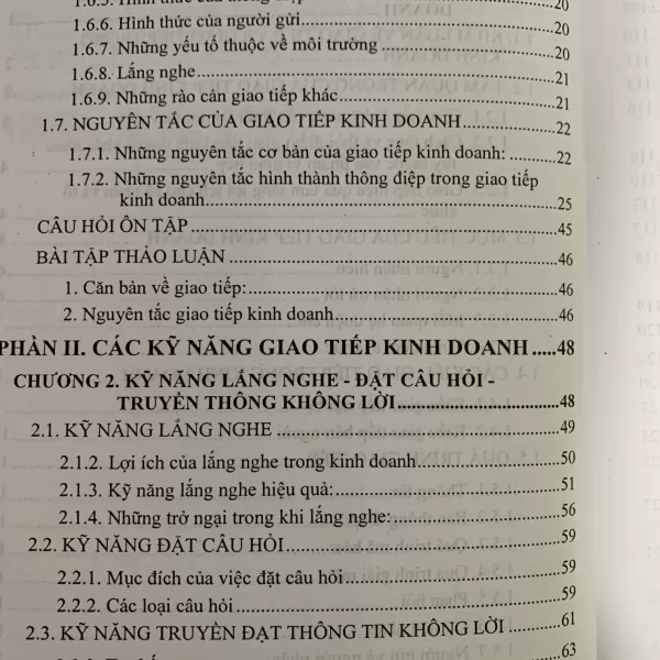 Hình ảnh sản phẩm Giáo Trình Giao Tiếp Kinh Doanh ( GS. TS. Hà Nam Khánh Giao - Tái Bản 2022)