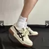 Giày Asics Court MZ Cream Black Gum nam nữ, giày Asics bản cao cấp full phụ kiện 5