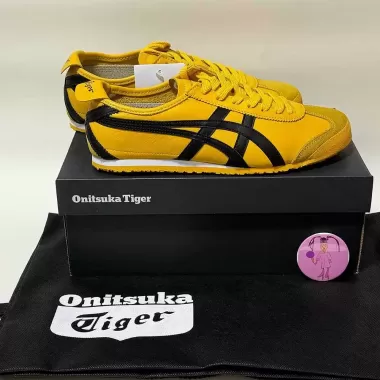 Giày Onitsuka Tiger Mexico 66 Yellow/Black Chính Hãng, Giày Sneakers Thể Thao Nam Nữ Full Box Bảo Hành 12 Tháng 9