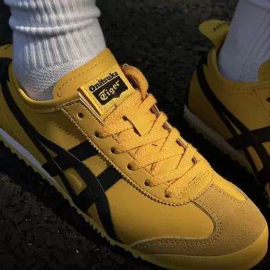 Giày Onitsuka Tiger Mexico 66 Yellow/Black Chính Hãng, Giày Sneakers Thể Thao Nam Nữ Full Box Bảo Hành 12 Tháng 10
