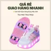 Giày Patin LED Cho Bé Trai Gái - Tăng Size - Giá Shock 350k Thay Vì 420k