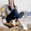 Giày sneaker Asics Court MZ Cream Black Gum Nam Nữ, giày asics dáng thể thao bản Cao Cấp siêu đẹp 5