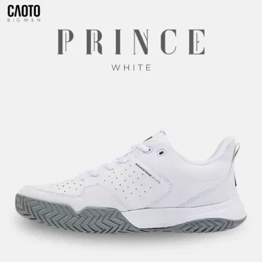 Giày thể thao bigsize nam pickleball tenis Prince dư xịn chính hãng , sneakes nam màu trắng tennis big size