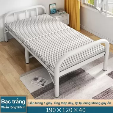 Giường gấp gọn thông minh Cohiba cho văn phòng và gia đình khung hợp kim chắc chắn nệm êm
