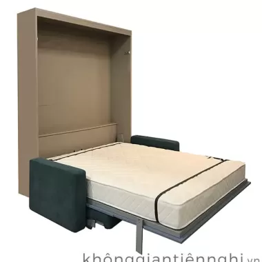 Giường gấp gọn thông minh Cohiba cho văn phòng và gia đình khung hợp kim chắc chắn nệm êm