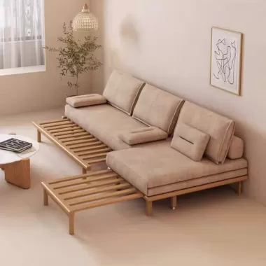 Giường rút gọn - Sofa giường rút gọn bằng gỗ thông 8 Giường rút gọn - Sofa giường rút gọn bằng gỗ thông 8