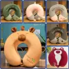 Gối chữ U cao su non kê cổ Capybara mẫu mới - Gối cổ giảm đau giá rẻ 88900đ 1