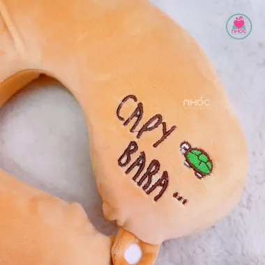 Gối chữ U cao su non kê cổ Capybara mẫu mới - Gối cổ giảm đau giá rẻ 88900đ Gối chữ U cao su non kê cổ Capybara mẫu mới - Gối cổ giảm đau giá rẻ 88900đ