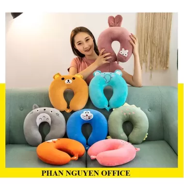 Gối Chữ U Kê Cổ A Concept Decor Gối Kê Cổ Êm Ái Ngủ Trưa Văn Phòng Du Lịch Đi Máy Bay Ô Tô Gối Ôm Chống Mỏi Cổ Thoải Mái 1
