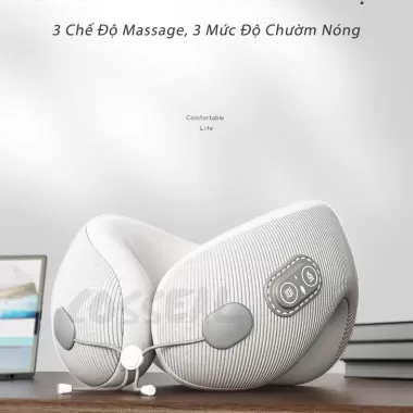 Gối Cổ U Massage Cosseal Công Thái Học Kê Cổ Cao Su Non Văn Phòng Chống Đau Mỏi Vai Gáy Tựa Cổ Gối Cổ U Massage Cosseal Công Thái Học Kê Cổ Cao Su Non Văn Phòng Chống Đau Mỏi Vai Gáy Tựa Cổ