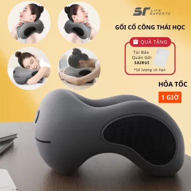 Gối Cổ U Massage Cosseal Công Thái Học Kê Cổ Cao Su Non Văn Phòng Chống Đau Mỏi Vai Gáy Tựa Cổ 3 Gối Cổ U Massage Cosseal Công Thái Học Kê Cổ Cao Su Non Văn Phòng Chống Đau Mỏi Vai Gáy Tựa Cổ 3