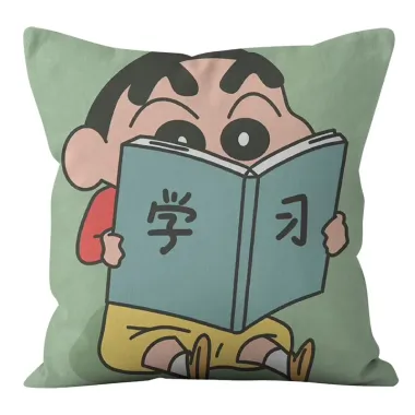 Gối Crayon Shin-chan Hình Chữ Nhật Dễ Thương - Vỏ Gối Polyester Hoạt Hình Giá Tốt 103983đ