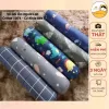 gối dài đôi poly cotton vỏ có khoá kéo tháo dời được vỏ 3