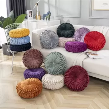 gối dài đôi poly cotton vỏ có khoá kéo tháo dời được vỏ