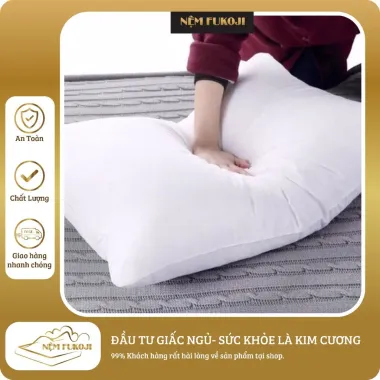 Gối hơi cao cấp Athena - Giảm 30% | Ruột gối hơi 50x70/40x60/35x105cm chỉ 79k 1