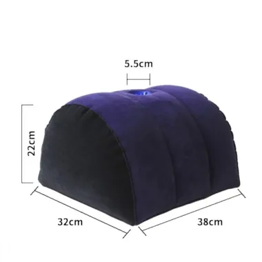 Gối Silicon LONADO, Gối Đệm Không Khí Bơm Hơi Vuông, Quà Tặng Cặp Đôi 6 Màu PVC Mềm Đổ Dây Ma Thuật Đệm Hộ Gia Đình 3