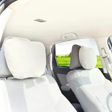 Gối Tựa Đầu Dựa Cổ Ô Tô Xe Hơi Kiểu Da Lộn Maybach Cao Cấp Siêu Mềm Chống Đau Mỏi (nhiều lựa chọn màu sắc) 4