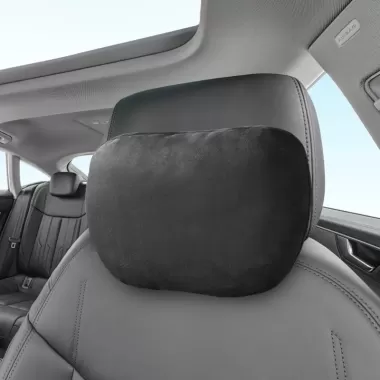 Gối Tựa Đầu Dựa Cổ Ô Tô Xe Hơi Kiểu Da Lộn Maybach Cao Cấp Siêu Mềm Chống Đau Mỏi (nhiều lựa chọn màu sắc) 5