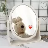 Gương Trang Điểm Mini Để Bàn Xoay 360 Độ Hình Tròn/ Vuông – Gương Nhỏ Lúa Mạch Để Bàn 4