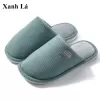 [Hàng có sẵn] Dép bông đi trong nhà mùa đông, dép lông unisex đế cao su bám sàn tốt, mềm dẻo quai hoạt tiết đáng yêu 4