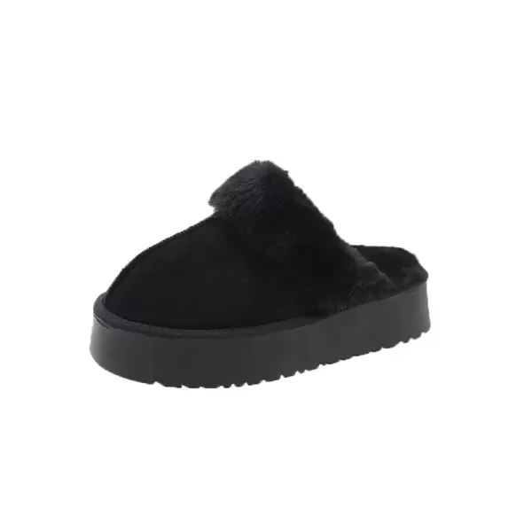 Hình ảnh sản phẩm [Hàng Q.Chau] Sục lông da lộn siêu ấm unisex, sục da lộn sục củ khoai cho nam nữ