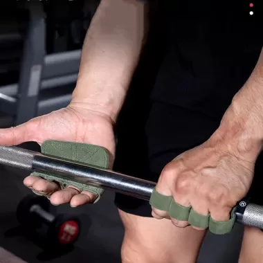Hesitroad Gym Grip Phụ kiện cử tạ Bảo vệ lòng bàn tay Găng tay tập thể dục không ngón chống trượt để nâng tạ và thể hình Tay cầm tập luyện bằng silicon cho nam và cho người chết 6 Hesitroad Gym Grip Phụ kiện cử tạ Bảo vệ lòng bàn tay Găng tay tập thể dục không ngón chống trượt để nâng tạ và thể hình Tay cầm tập luyện bằng silicon cho nam và cho người chết 6