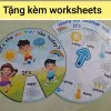 Học liệu tiếng Anh chủ đề Thứ trong tuần - Flashcard màu, ép nhựa chỉ 12.000đ
