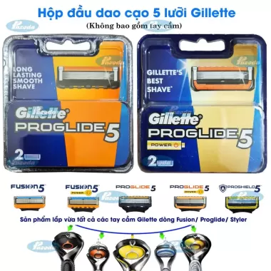Hộp đầu cạo dao cạo râu 5 lưỡi Gillette Fusion 5 Power, Hộp 12 đầu, Nội địa Úc 4 Hộp đầu cạo dao cạo râu 5 lưỡi Gillette Fusion 5 Power, Hộp 12 đầu, Nội địa Úc 4
