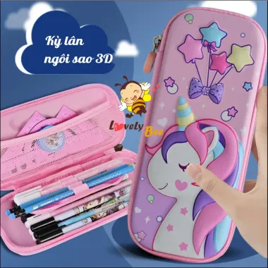 Hộp Đựng Bút 3D Eva Đa Năng Cho Bé - Bút Màu, Mực, Bi, Chì, Thước Kẻ Tiết Kiệm 6
