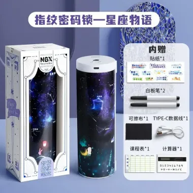 Hộp Đựng Bút Chì Đa Năng Mật Khẩu Vân Tay - Mở Khóa Dễ Dàng - Giá Chỉ 344520đ 3
