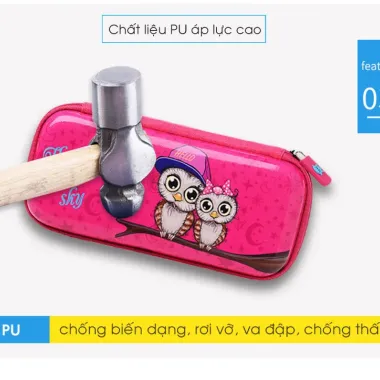 Hộp đựng bút chì kéo đẩy vali học tập cho tiểu học giảm 75600 còn 60000 VND 1 Hộp đựng bút chì kéo đẩy vali học tập cho tiểu học giảm 75600 còn 60000 VND 1
