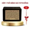 Hộp đựng tiền tiết kiệm gỗ hiện đại giúp lên kế hoạch chi tiêu làm quà tặng đồ decor độc đáo Mono 5