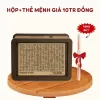 Hộp đựng tiền tiết kiệm gỗ hiện đại giúp lên kế hoạch chi tiêu làm quà tặng đồ decor độc đáo Mono 8