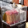 Hộp đựng trong suốt có nắp Hộp đựng để bàn bằng acrylic sang trọng, bấm để mở nắp 5