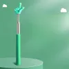 HỘP PETAL​ Hướng dẫn đọc sách Con trỏ, Gậy con trỏ giảng dạy có thể thu vào bằng kính thiên văn, Gậy giảng dạy Chống trượt Hình ngón tay Mini cầm tay Bảng đen Người thuyết trình Stick Văn phòng 4