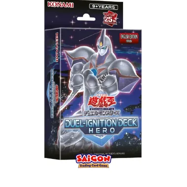 Hộp Thẻ Bài Yugioh Duel Ignition Deck HERO Chính Hãng Giá Chỉ 300k