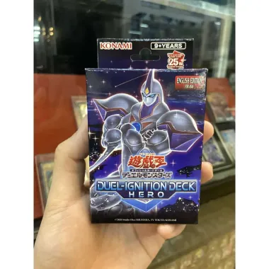 Hộp Thẻ Bài Yugioh Duel Ignition Deck HERO Chính Hãng Giá Chỉ 300k