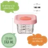 Hộp Trữ Đông Ăn Dặm Cho Bé - Cốc Nấu Cháo Thủy Tinh Lamkids Giá Rẻ 45k 4