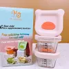 Hộp Trữ Đông Ăn Dặm Cho Bé - Cốc Nấu Cháo Thủy Tinh Lamkids Giá Rẻ 45k 6