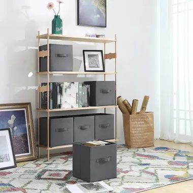 Hộp Vải Kệ Tủ Đa Năng GD11 - Đựng Đồ Tiện Lợi, Gọn Gàng & Trang Trí Nhà Cửa Giá Chỉ 50k!