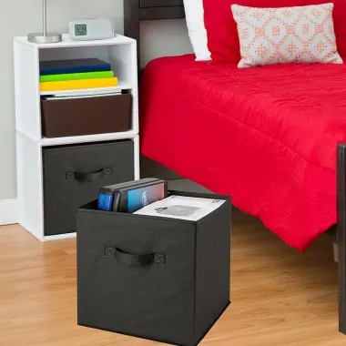 Hộp Vải Kệ Tủ Đa Năng GD11 - Đựng Đồ Tiện Lợi, Gọn Gàng & Trang Trí Nhà Cửa Giá Chỉ 50k! 5 Hộp Vải Kệ Tủ Đa Năng GD11 - Đựng Đồ Tiện Lợi, Gọn Gàng & Trang Trí Nhà Cửa Giá Chỉ 50k! 5