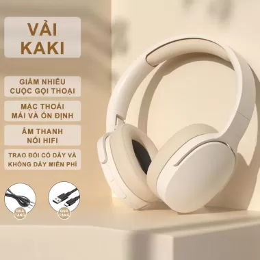 JBLue M6 Tai Nghe Chụp Tai bluetooth Không Dây Chống Ồn Có Thể Gấp Gọn Kèm mic Chất Lượng Cao
