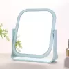JULYHOT Có Thể Gập Lại Gương Trang Điểm Để Bàn Xoay 360 Độ Gương Công Chúa Hai Mặt Di Động Có Chân Đế Gương Tròn Vuông Nhà Massivedeals 5