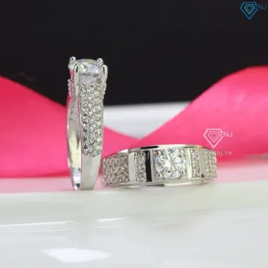 Kader JEWELRY Moissanite Nhẫn Bạc 925 Nguyên Bản Và Kim Cương Mũi Tên Độc Đoán Nam Trái Tim R50 4